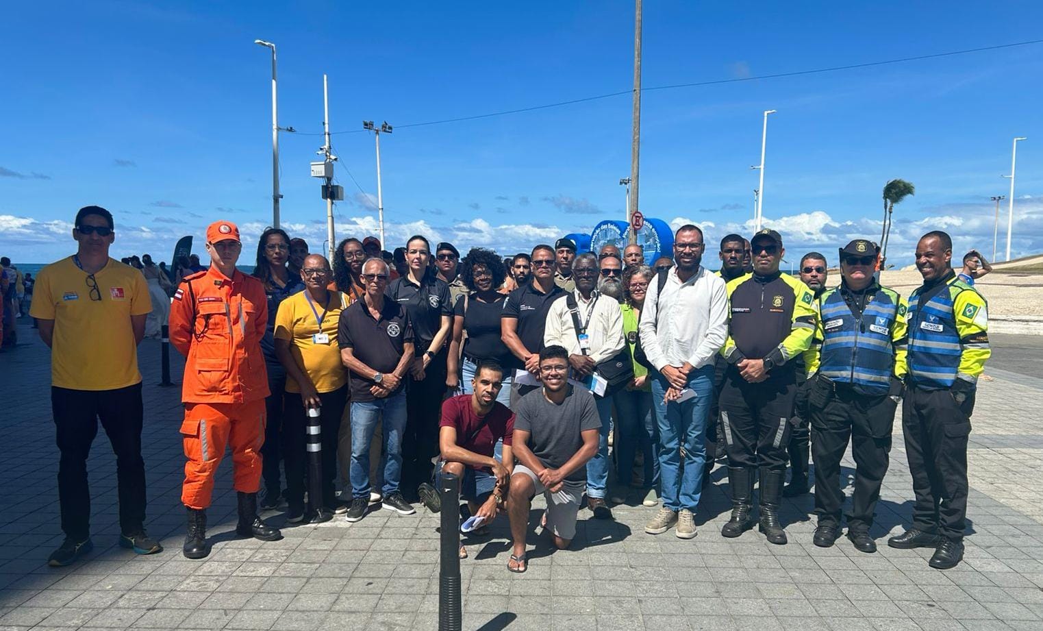 Órgãos públicos vistoriam o circuito do 22º Orgulho LGBT+Bahia, marcada para setembro