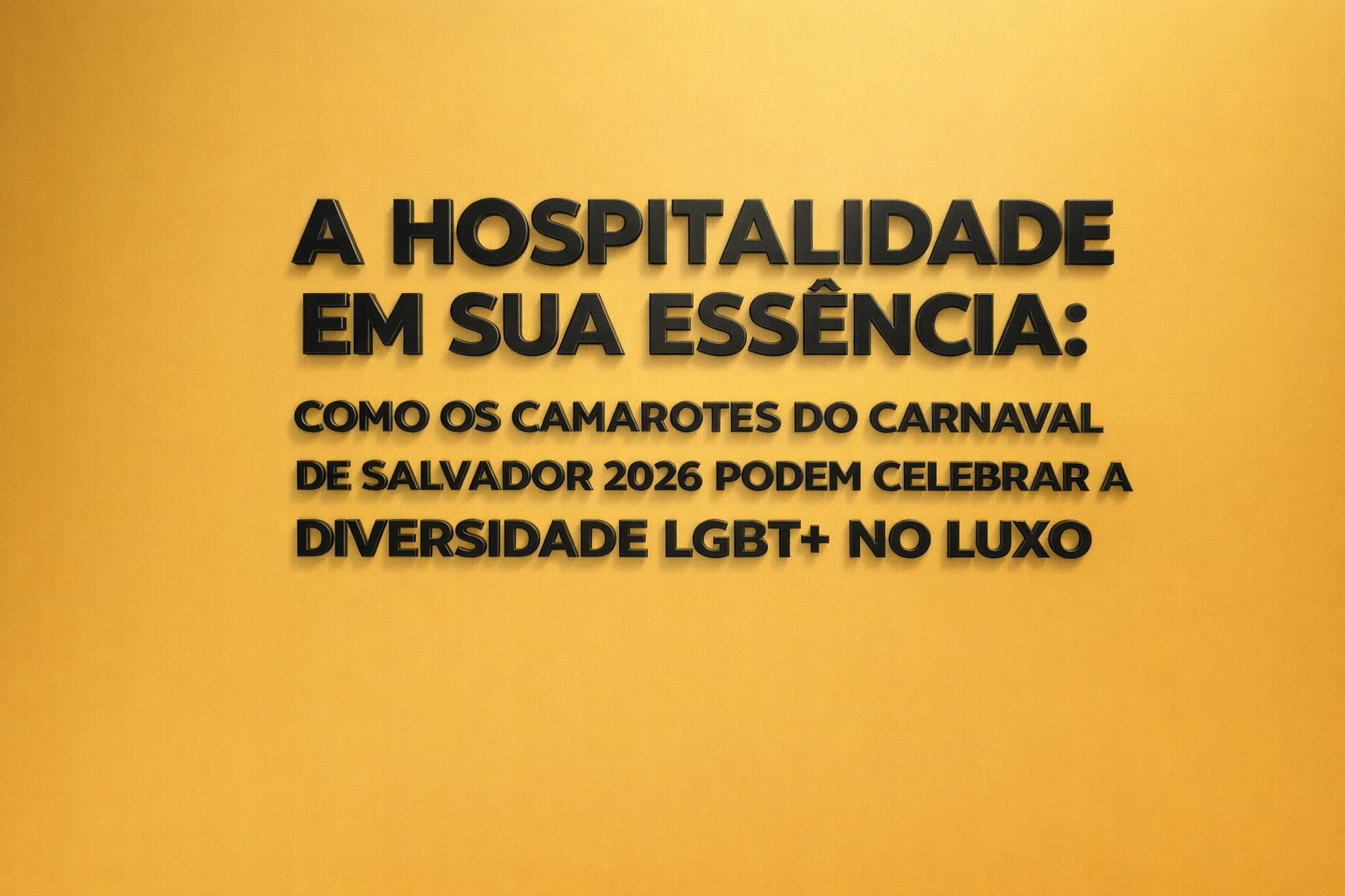 O Carnaval de Salvador é, sem dúvida, uma das maiores e mais democráticas festas populares do planeta. É um caldeirão cultural onde a alegria e a diversidade se encontram nas ruas, nos blocos e nos trios elétricos